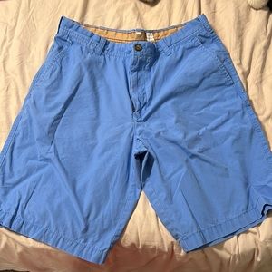 IZOD Saltwater Light Blue Shorts 34W with 10.5” Inseam